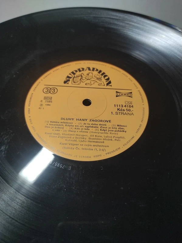 LP Hana Zagorová - Dluhy Hany Zagorové