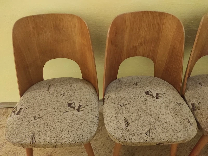 TON židle Oswald Haerdtl – sada 4 kusů