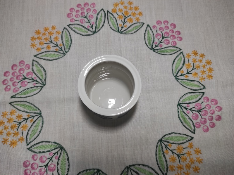 Porcelánová dóza - cibulák Dubí 