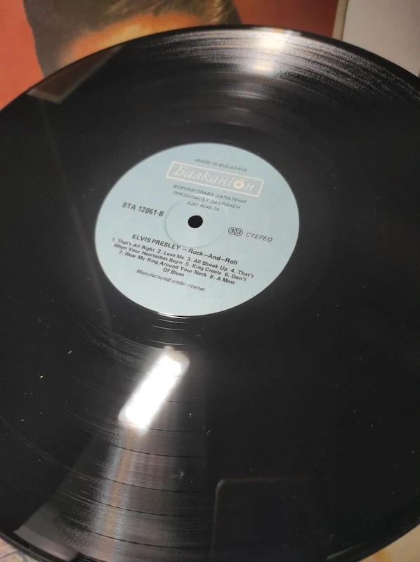 LP Elvis Presley - Rock-And-Roll