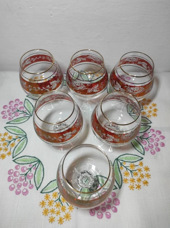 Sada skleniček na koňak 