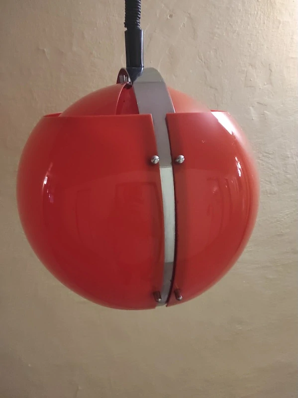 Retro stahovací lustr Sijaj Hrastnik 70. Léta
