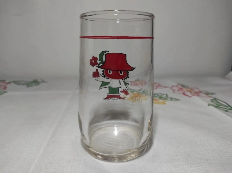 Retro sběratelská sklenička - Cipísek 