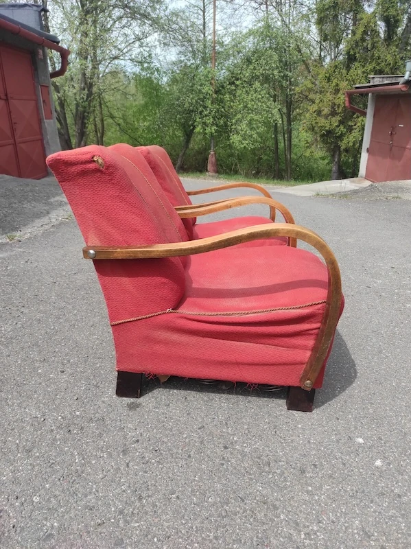 Křesla Halabala – k renovaci, pár