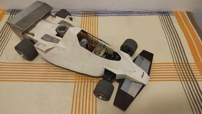 Retro RC formule – nálezový stav