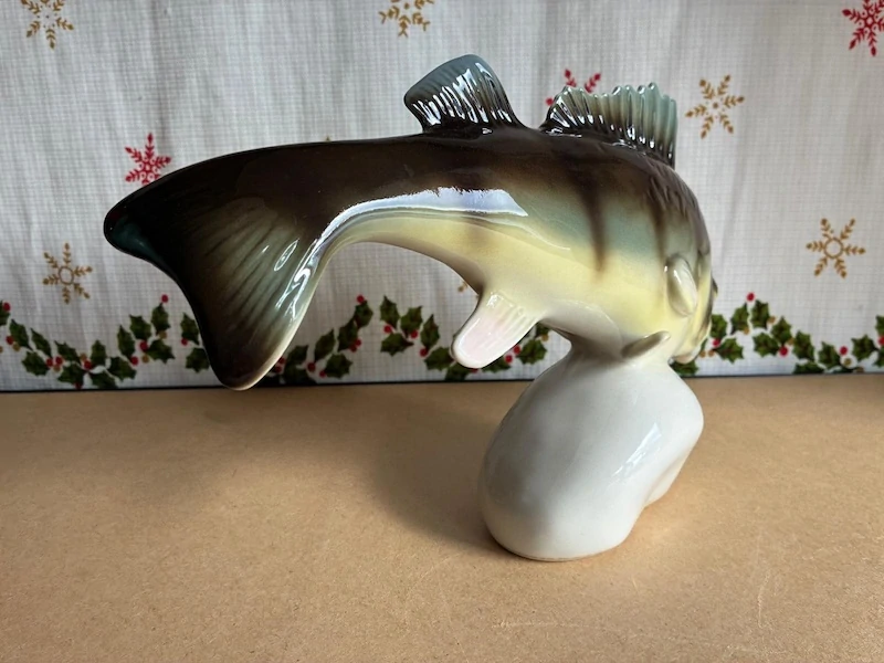 Royal Dux porcelánová soška – ryba