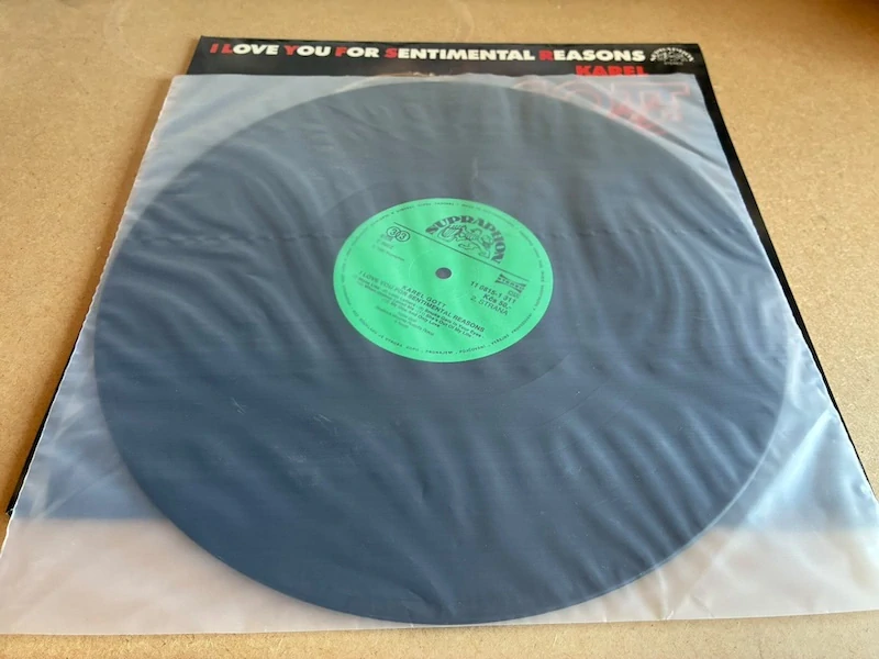 LP Karel Gott – I Love You for Sentimental Reasons