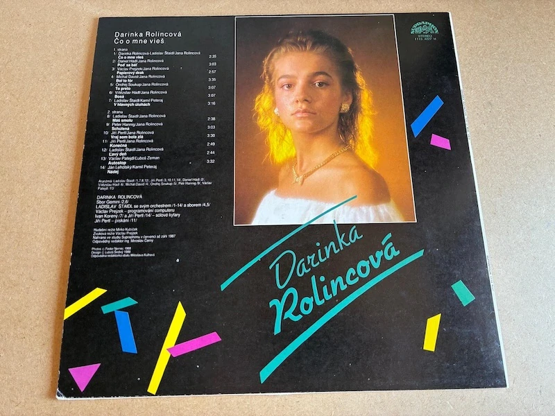 Darinka Rolincová – Čo o mne vieš LP