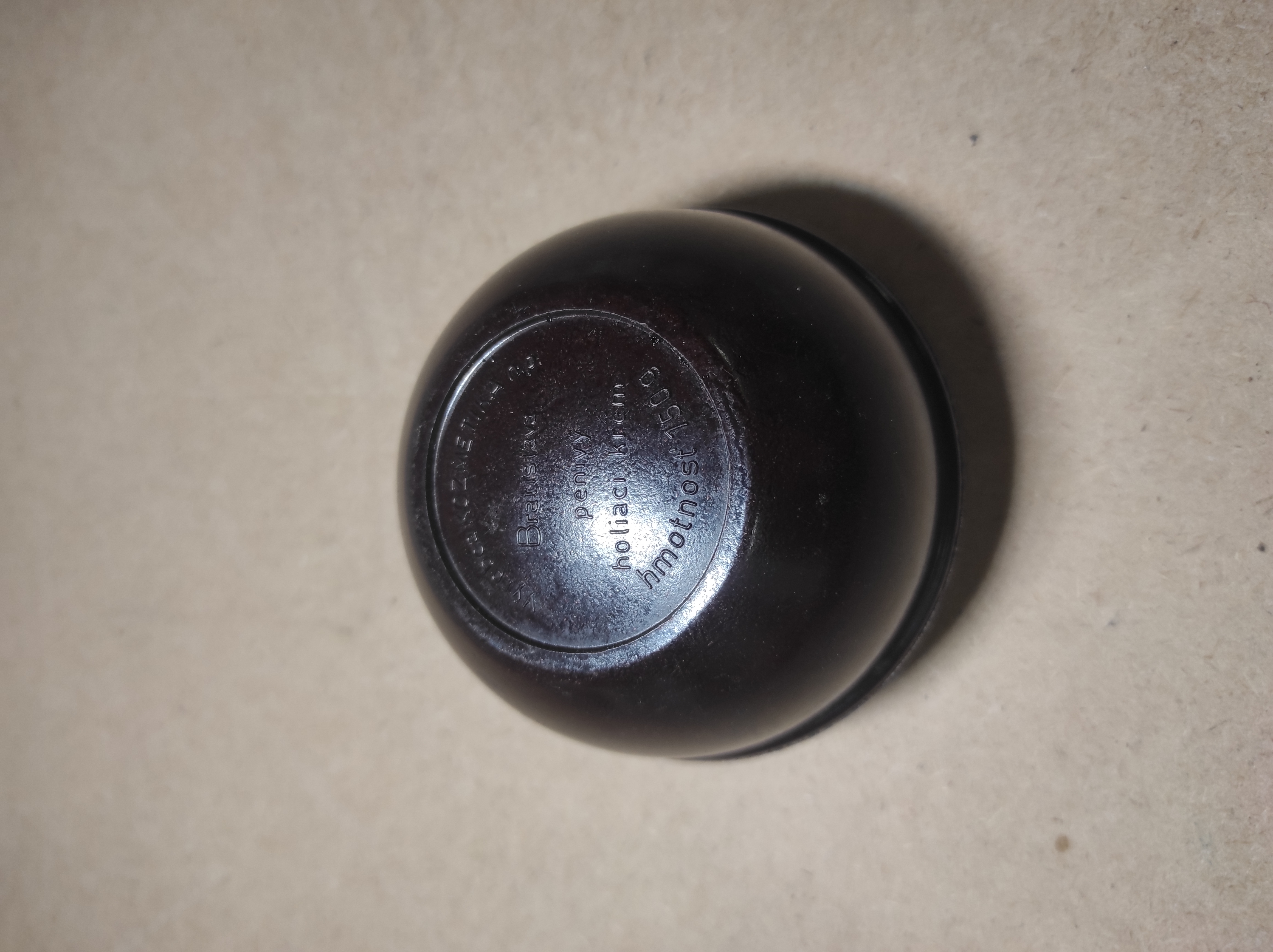 Stará bakelitová krabička Kozmetika Bratislava holení č.2