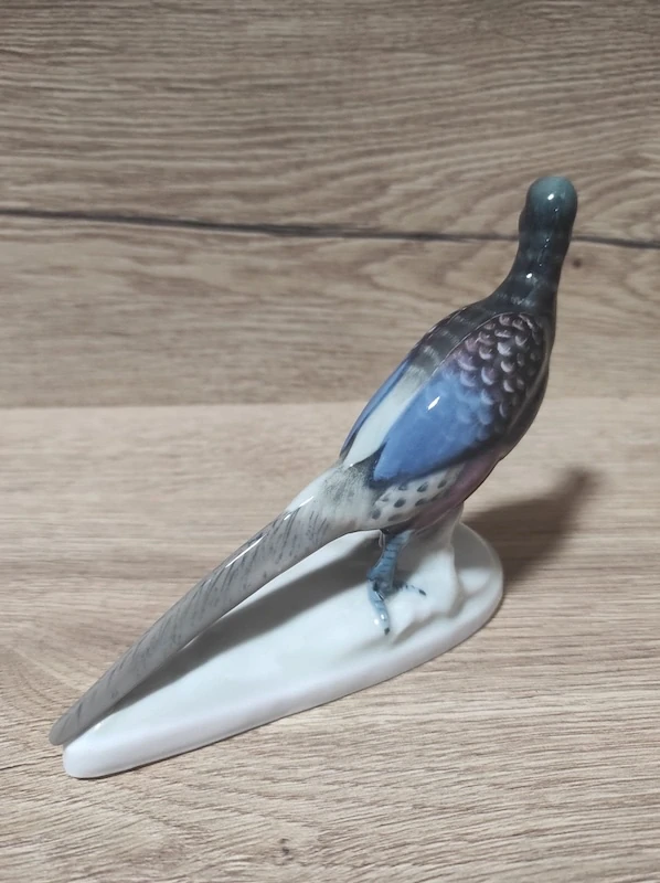 Porcelánová soška bažant - Eichwald, Dubí