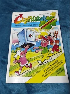 Čtyrlístek, v zajetí magie č. 210  