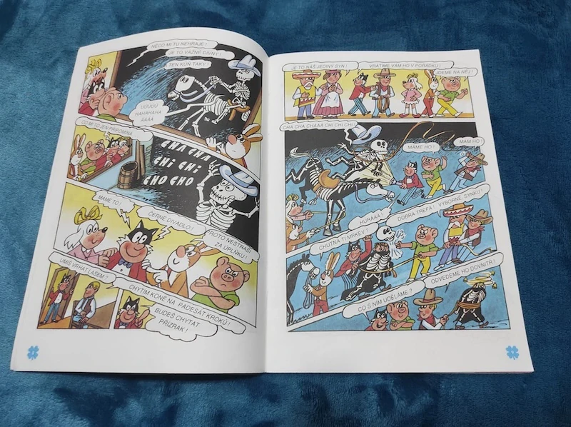 Čtyřlístek, postrach prérie č. 212