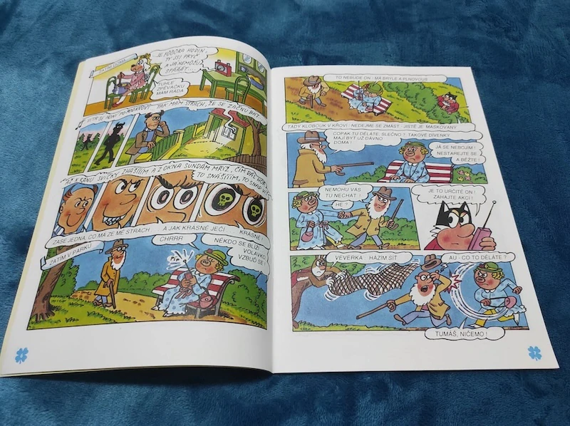 Čtyřlístek, na pomoc policii č. 211