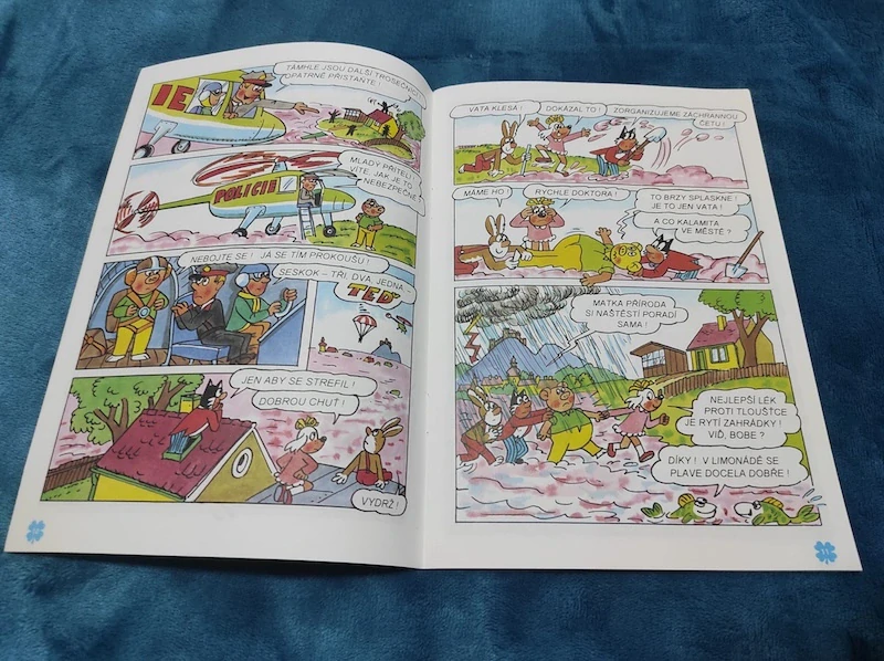 Čtyřlístek, růžová lavina č. 217 