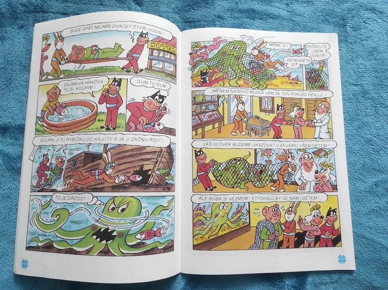 Čtyřlístek tajemství oceánu č. 218