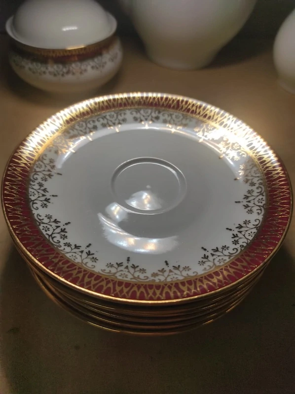 Porcelánová kávová souprava 