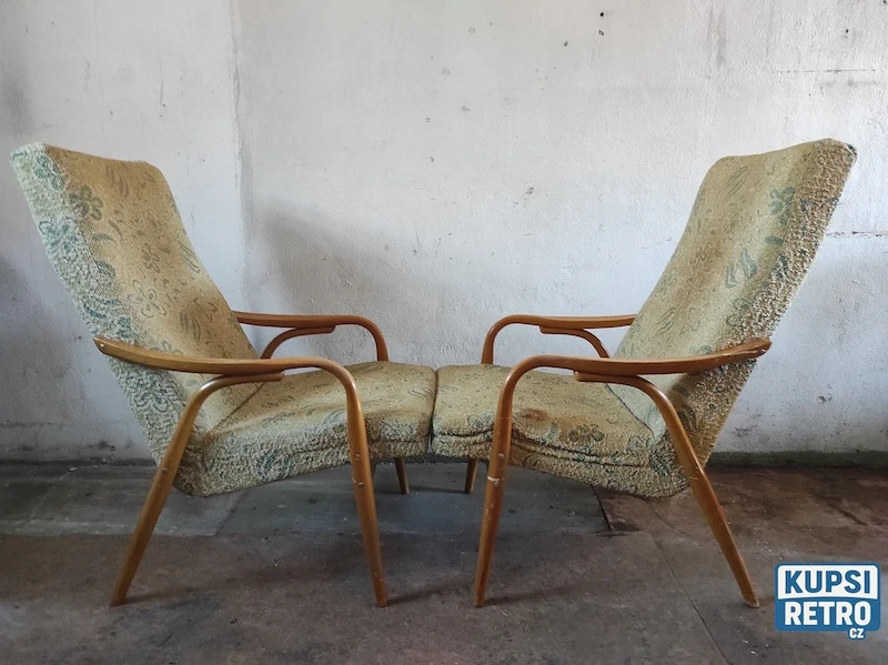 Křesla Tón k renovaci 