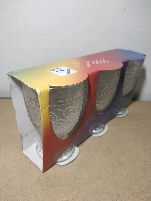 Retro sklenice grogovky 