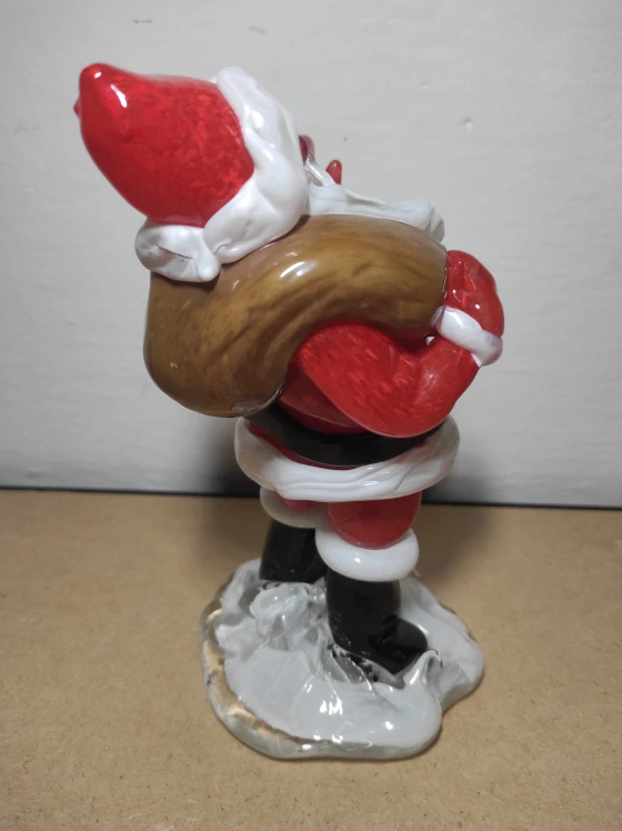 Santa Claus - ŽBS Bohemia glass