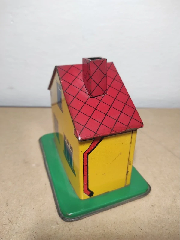 Retro plechová pokladnička 