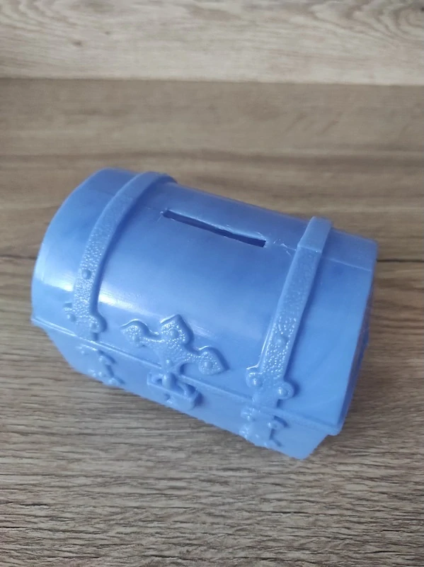 Retro plastová pokladnička 