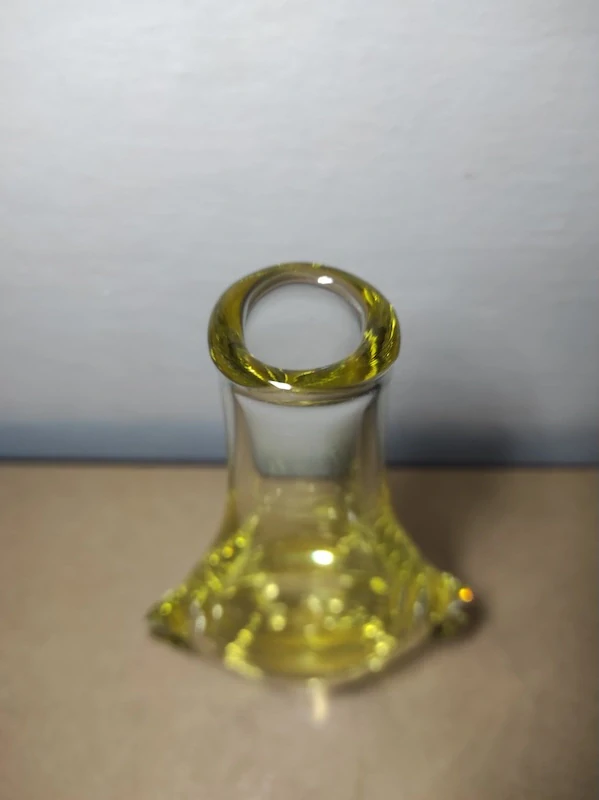 Váza hutní sklo - Klinger 