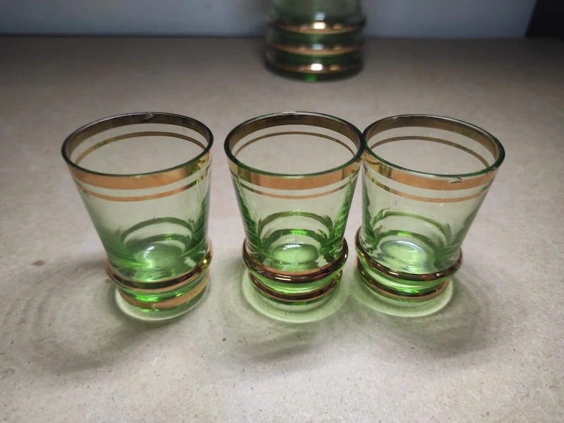 Retro nápojová souprava 