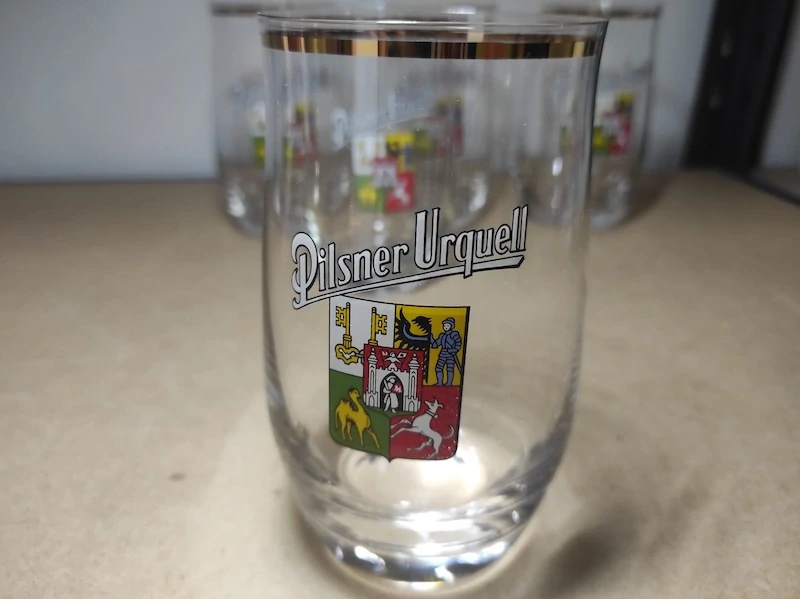 Pilsner Urquell - retro pivní sklenice 0,3 l