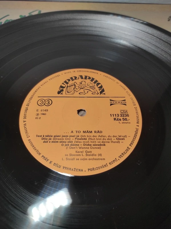 LP Karel Gott - a to mám rád 
