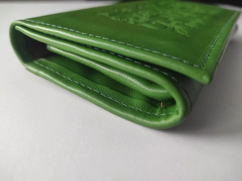 Retro dámská kožená peněženka 