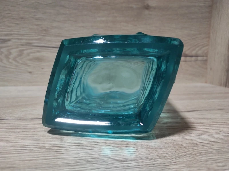 Skleněná váza Jiří Brabec - Rosice 