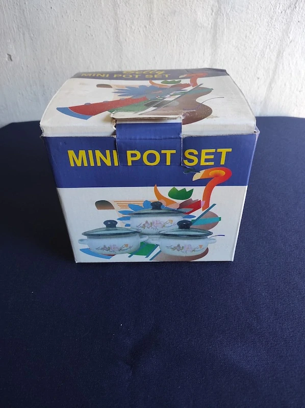 Mini pot set 3ks 