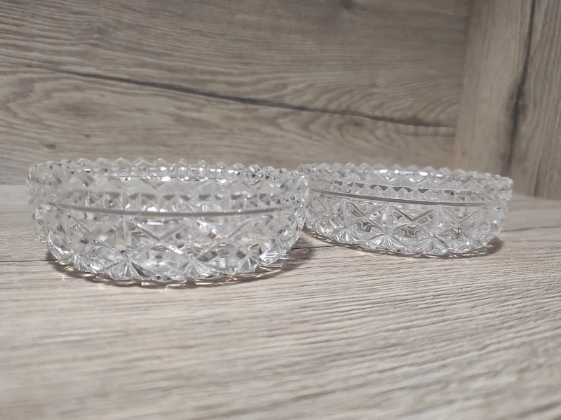 Skleněná dóza šperkovnice 