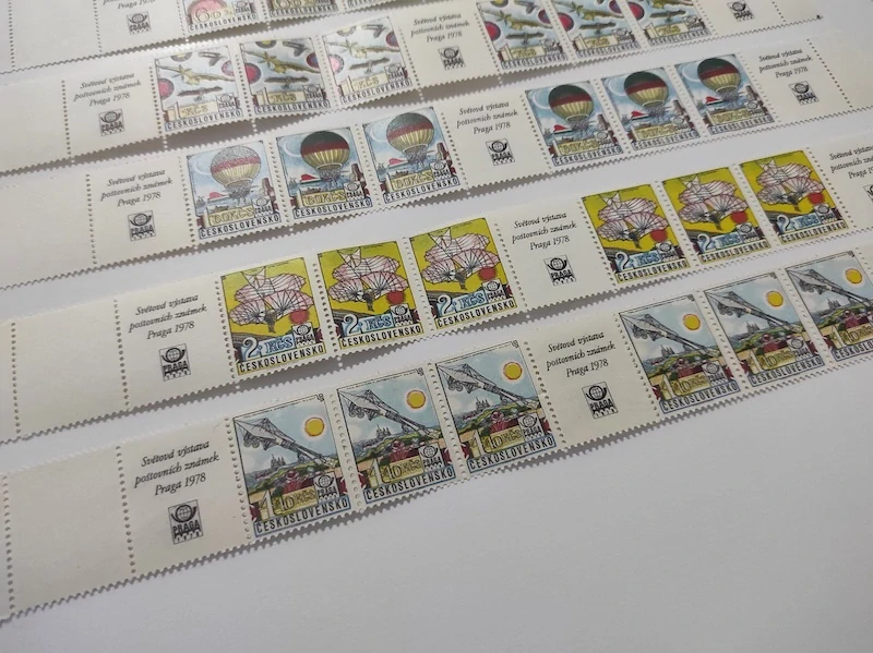 Známky Československo 1977