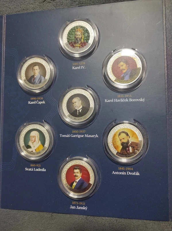 Největší osobnosti - Bohemia mint 