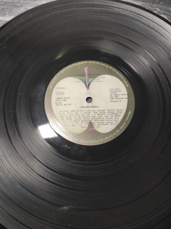 LP John Lennon Rock n Roll