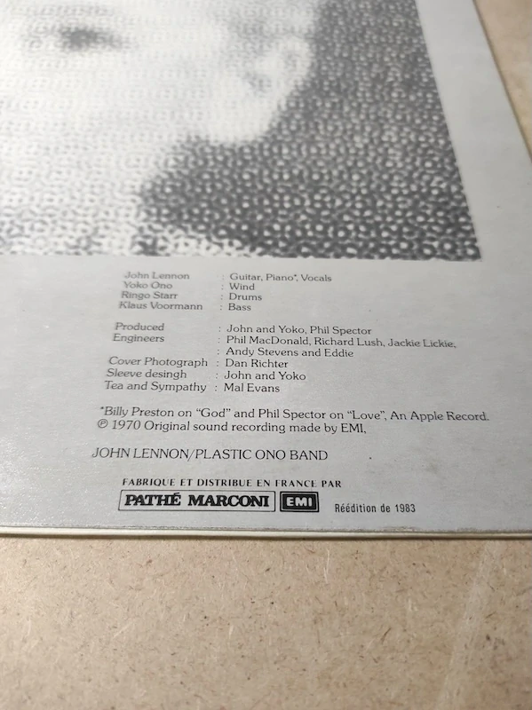 John Lennon - Plastic Ono Band 