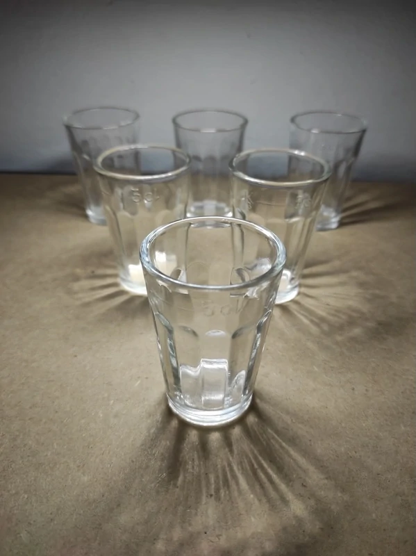 Retro poctivé hospodské panáky K - 5 cl