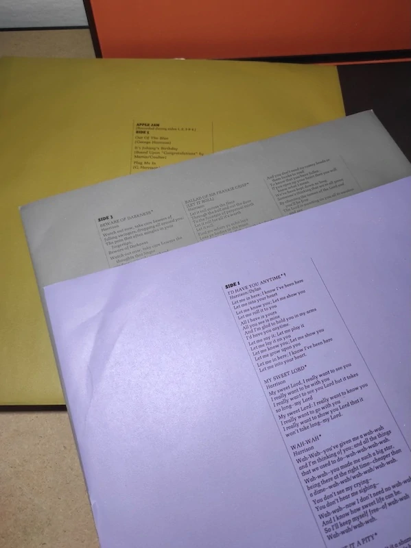 3LP George Harrison - All Things Must Pass ( GEMA )