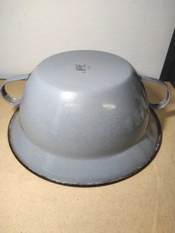 Retro smaltovaný lavor Sfinx