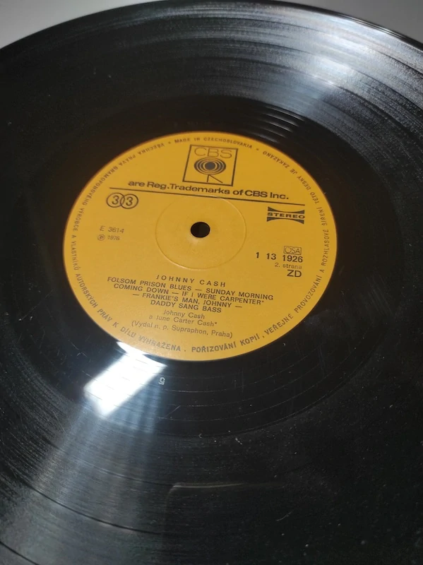 Johnny Cash - Supraphon 1976