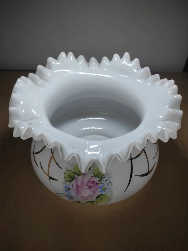 Váza opalované sklo 