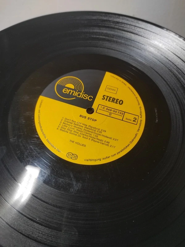 LP The Hollies - Bus Stop 