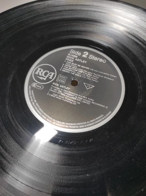 LP Rick Astley - Free