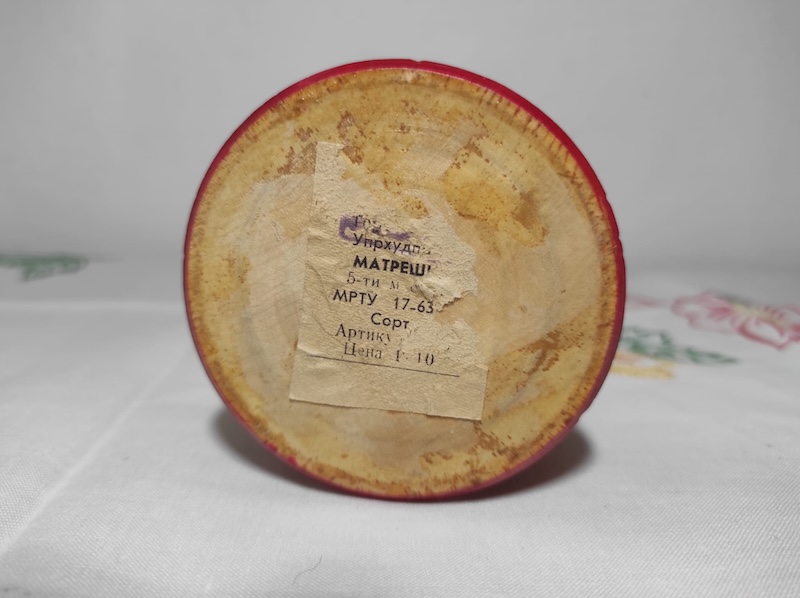 Matrjoška - dřevěná Babuška