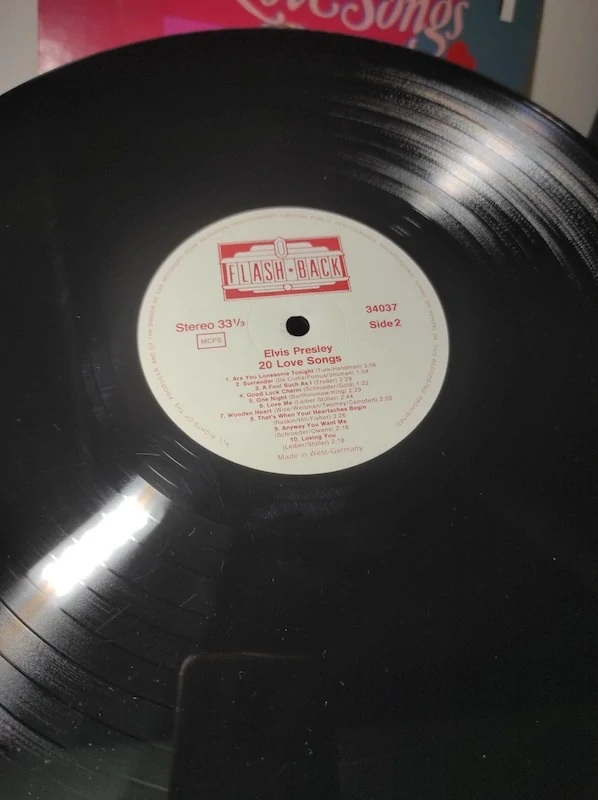 LP Elvis Presley - 20 Love Song 
