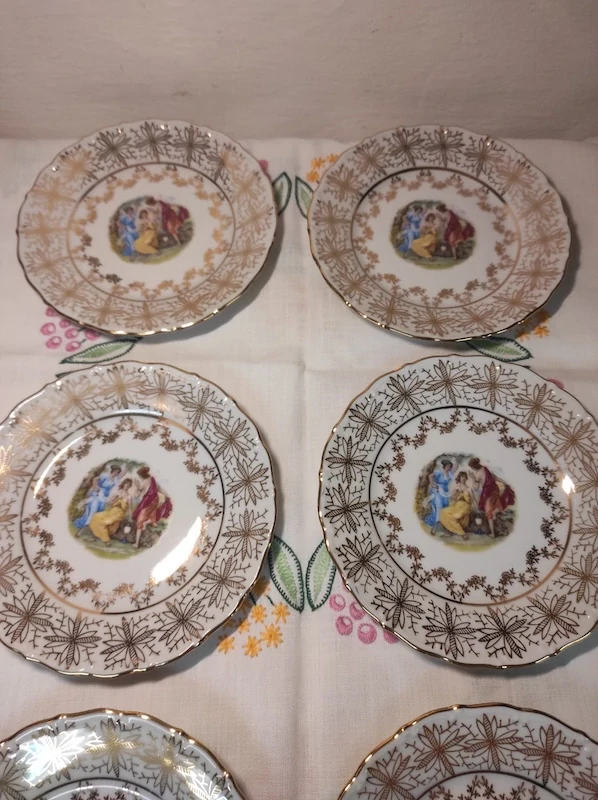 Dezertní talíře - Tři grácie - Horní Slavkov 