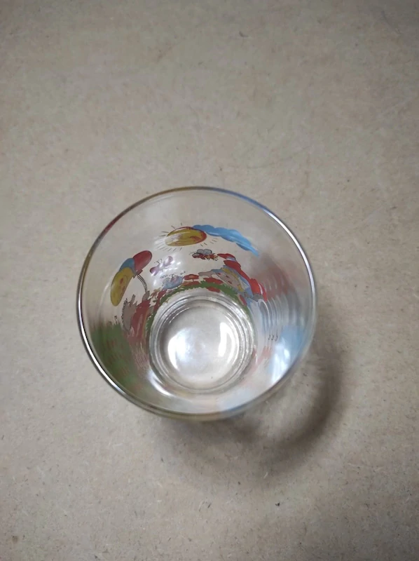 Retro dětská sklenička 