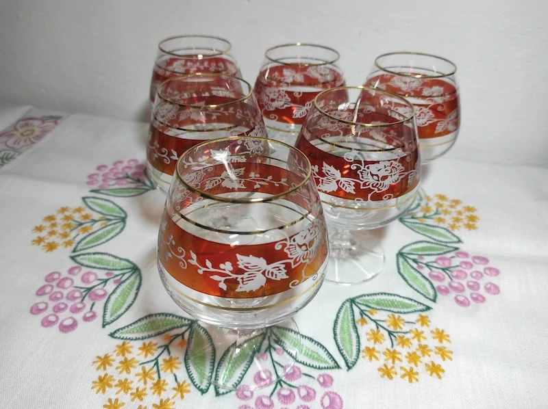 Sada skleniček na koňak 