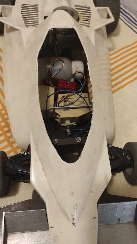 Retro RC formule – nálezový stav